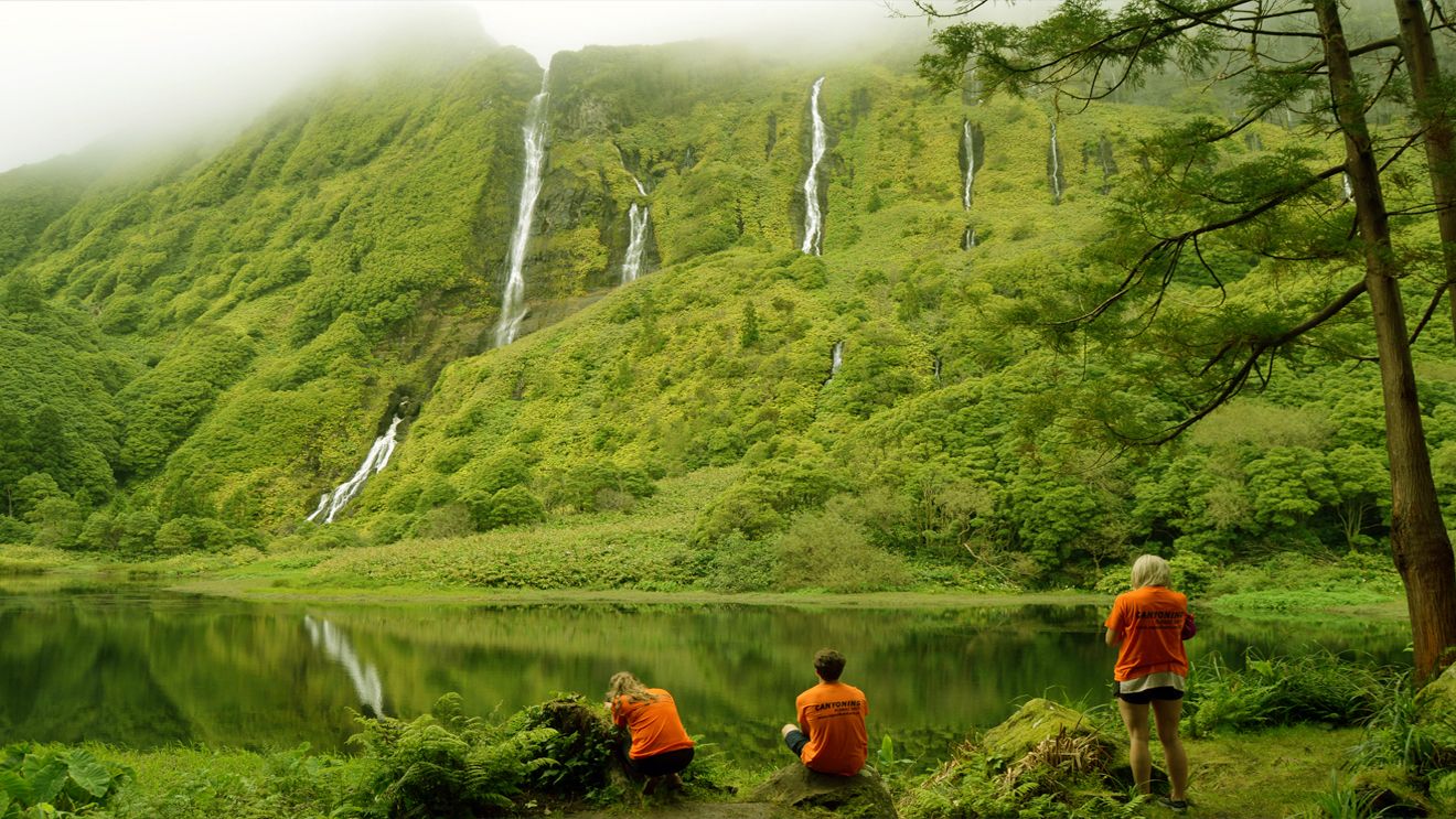 Expedicao de Canyoning . Ilha das Flores